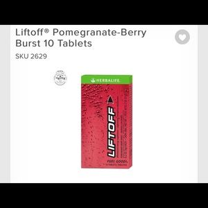 Lift off pomegranate berry flavor. 10 pack.